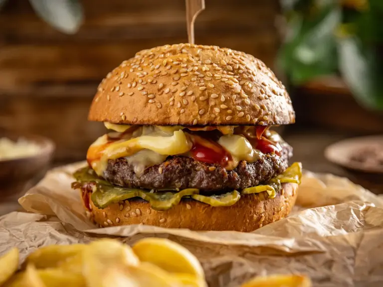 Peynirli Burger